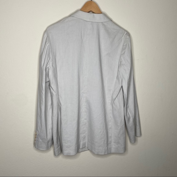 Lauren Ralph Lauren Linen Blazer Beige Women’s 10 - Picture 3 of 8